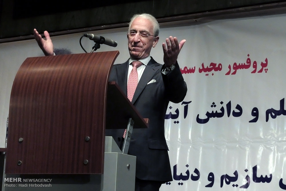 مراسم تقدیر از پرفسور سمیعی در دانشگاه علوم پزشکی ایران