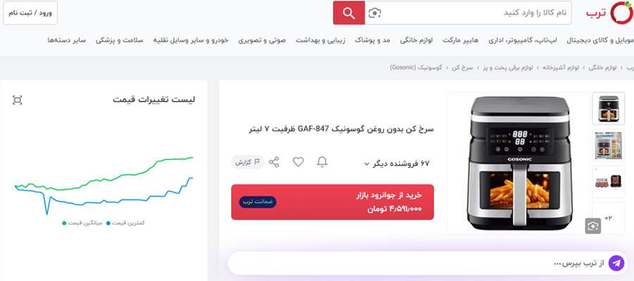 بهترین راه پس انداز خانم خانه دار با خرید نقدی از ترب