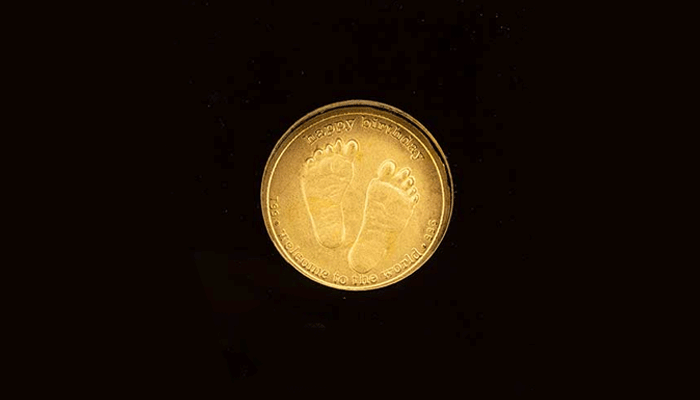 طلا برای نوزاد (سکه طلا)