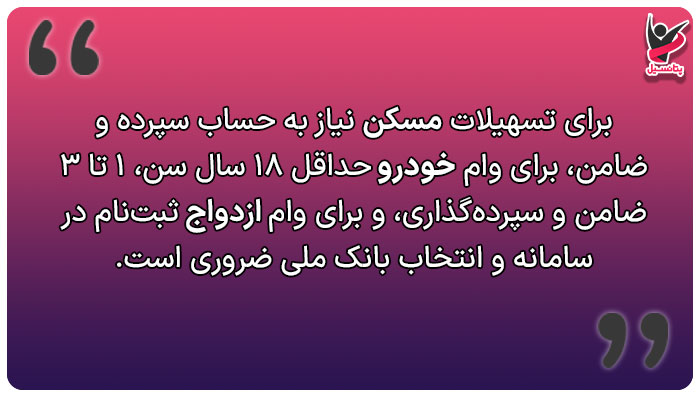 شرایط وام بانک ملی