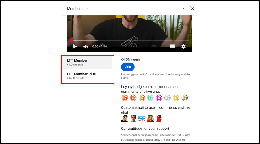 کسب درآمد از یوتیوب با عضویت کانال (Channel Memberships)