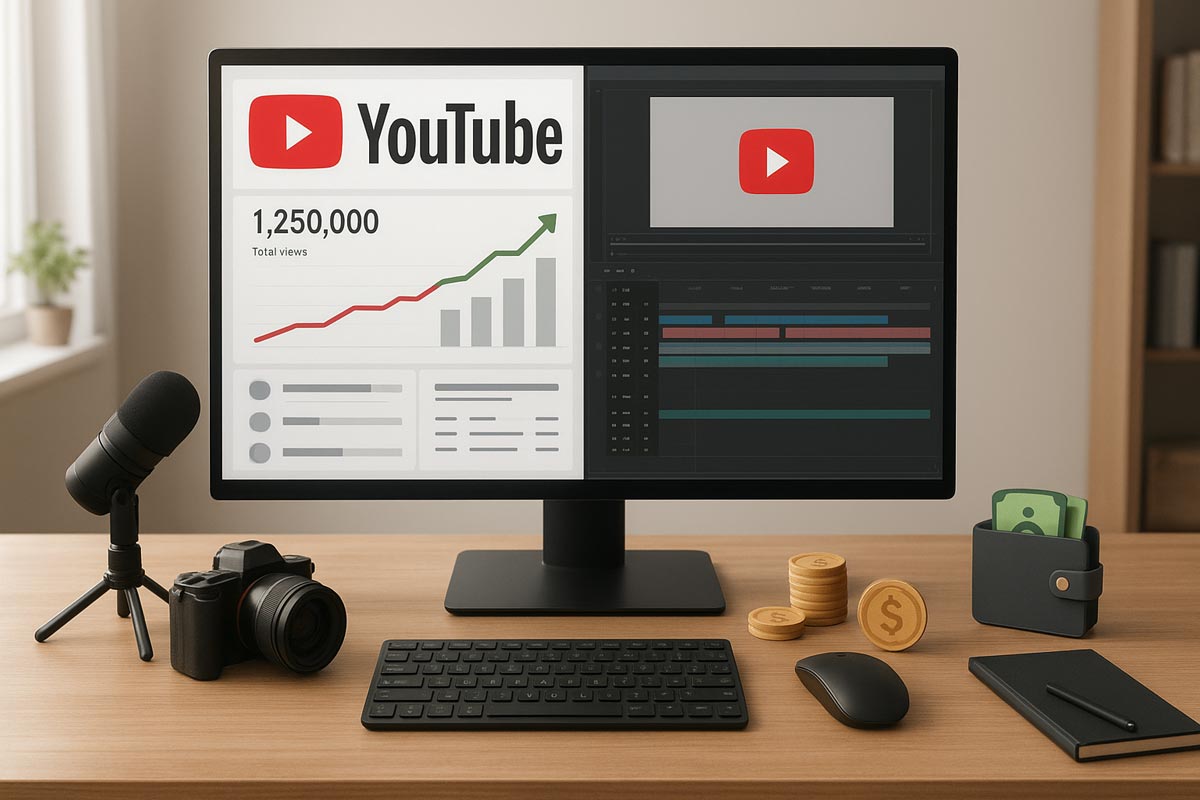کسب درآمد از یوتیوب