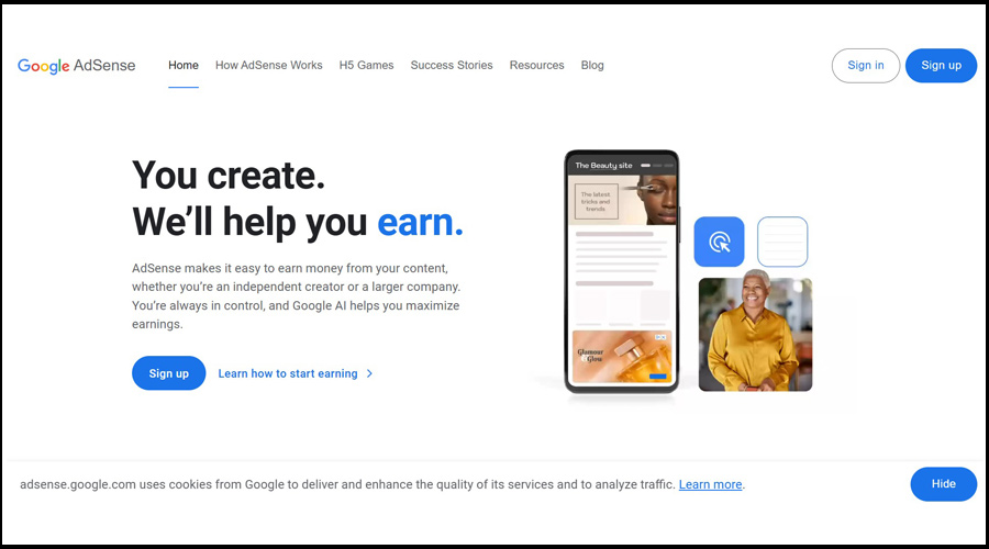 کسب درآمد از وبلاگ نویسی و گوگل ادسنس