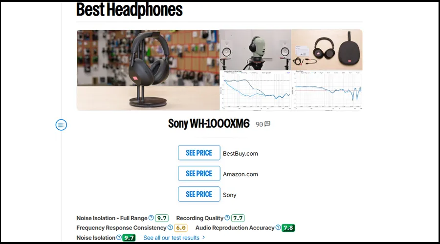 تصویری از یک سایت که محتواش با هوش مصنوعی تولید شده است.