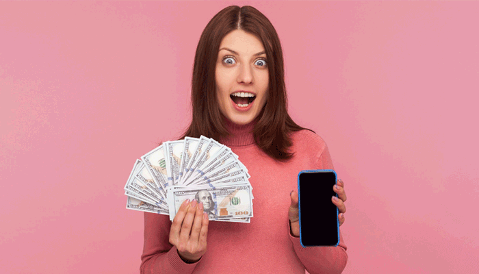 درآمد دلاری از اپلیکیشن.