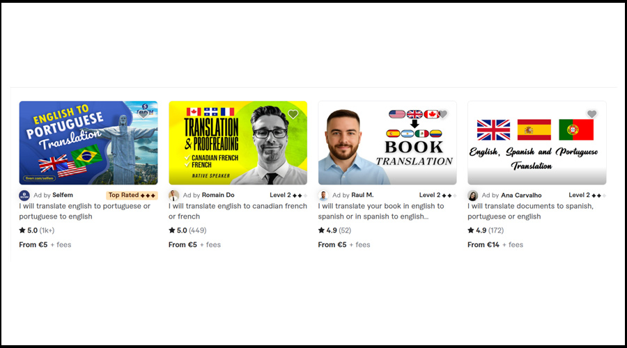 سایت فریلنسری Fiverr