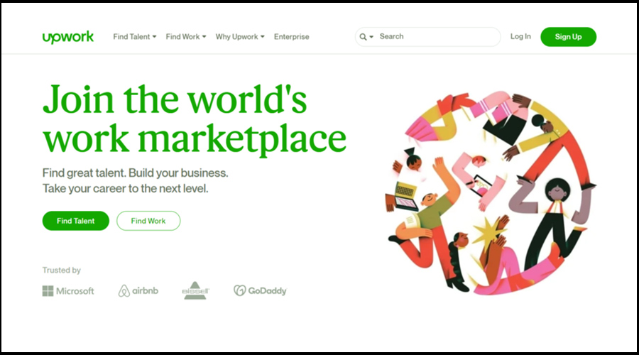 درامد دلاری از سایت فریلنسری خارجی Upwork