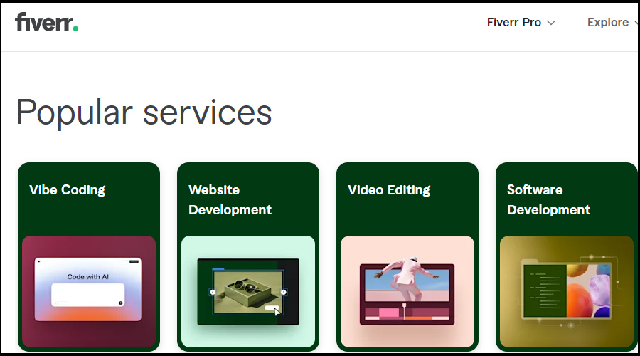 درامد دلاری از سایت فریلنسری خارجی Fiverr