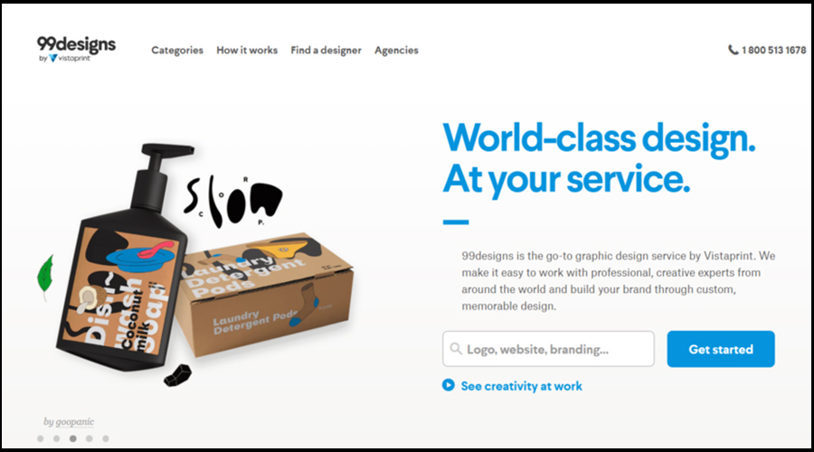 99designs یکی از بهترین سایت فریلنسری خارجی
