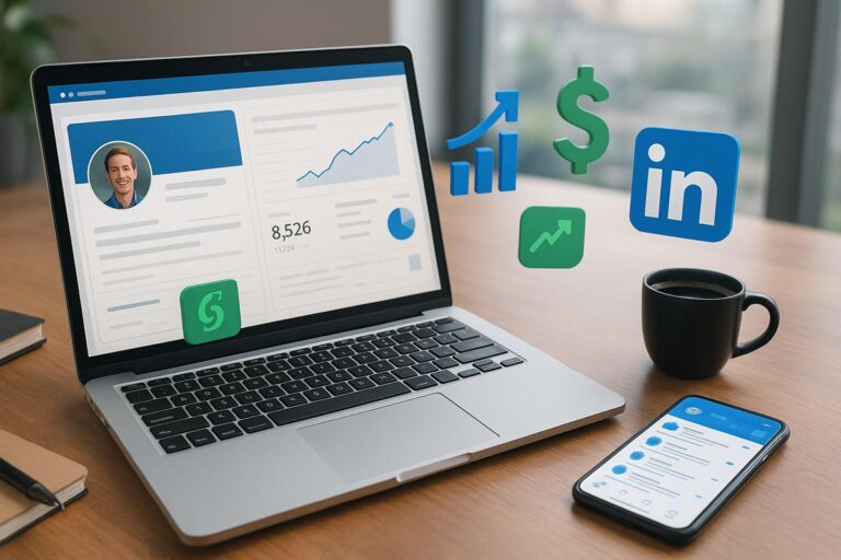 درآمد دلاری از لینکدین