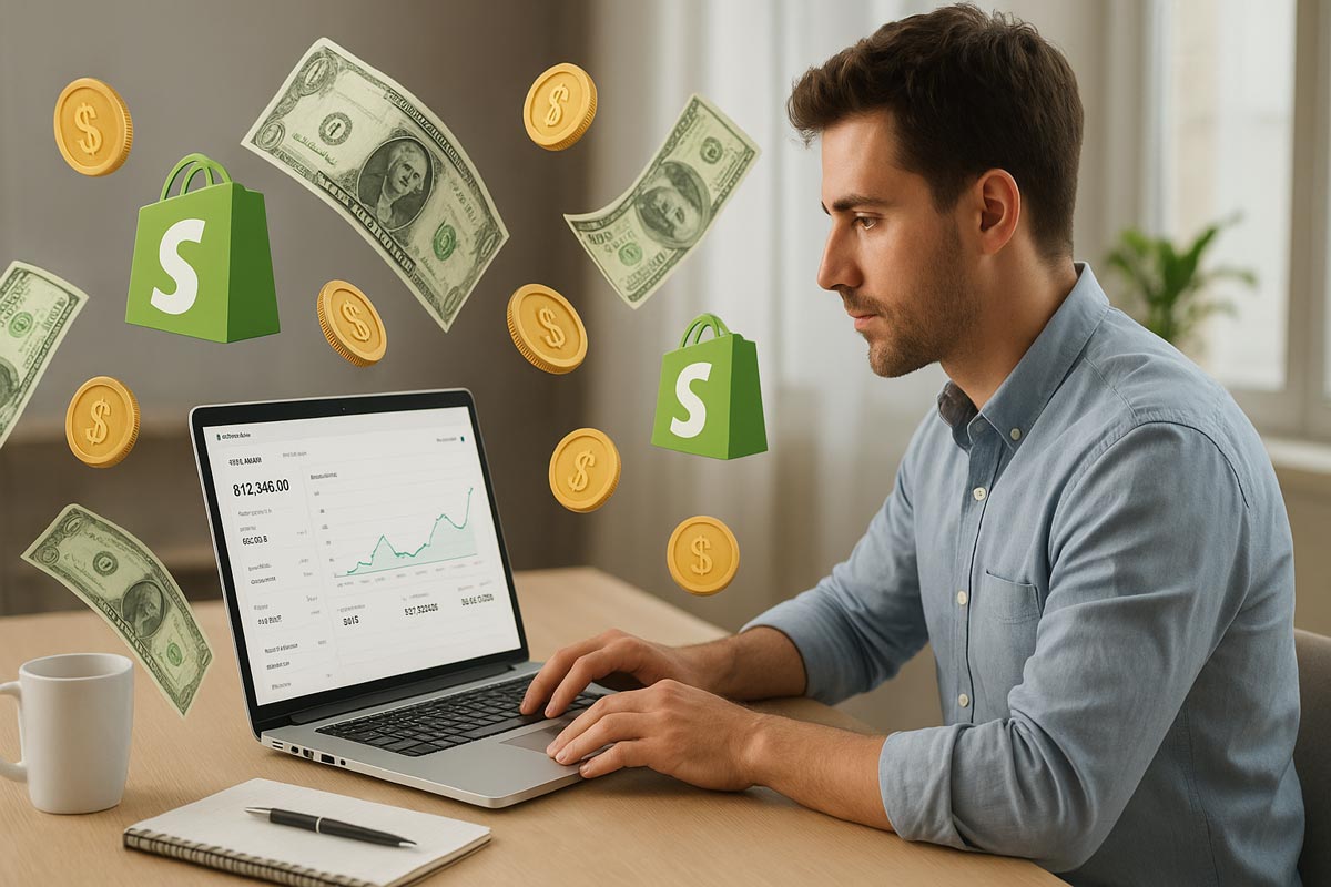 کسب درآمد دلاری از شاپیفای