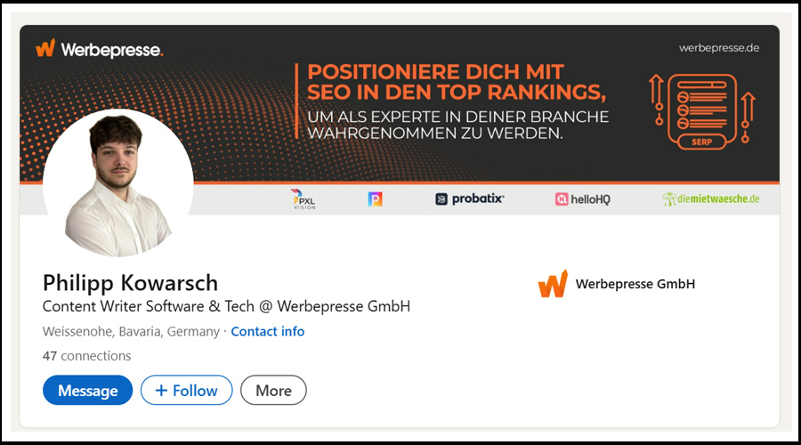 کسب درآمد دلاری با لینکدین از طریق فروش خدمات