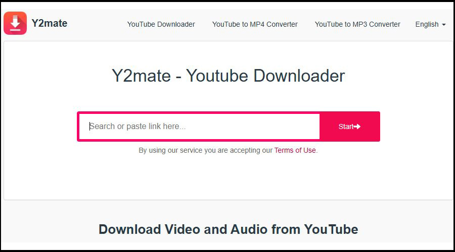 دانلود از یوتیوب با سایت Y2Mate