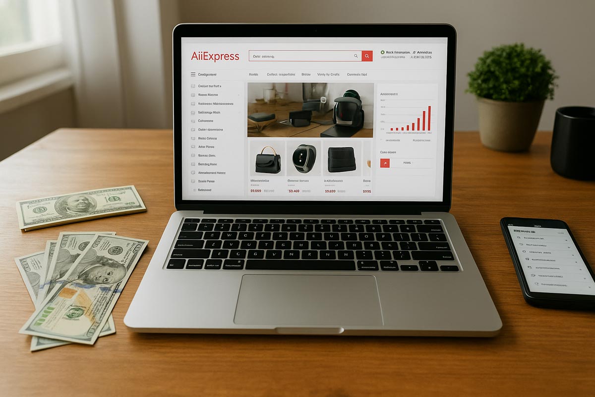 درآمد دلاری از علی اکسپرس