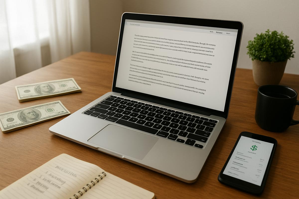 درآمد دلاری با تایپ