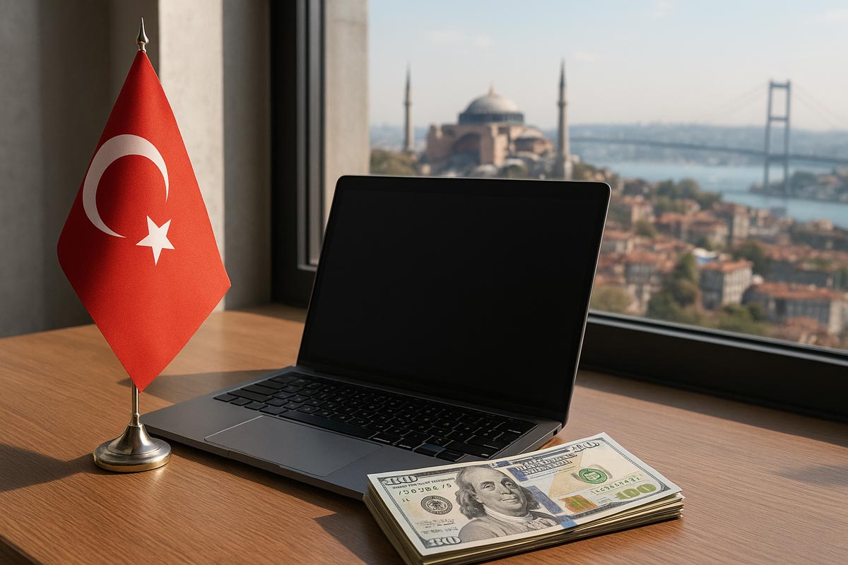 کسب درآمد دلاری در ترکیه